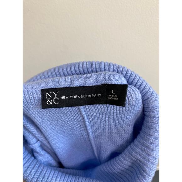 Bat Wing Sleeve Turtleneck Tunic Sweater - Picture 11 of 12